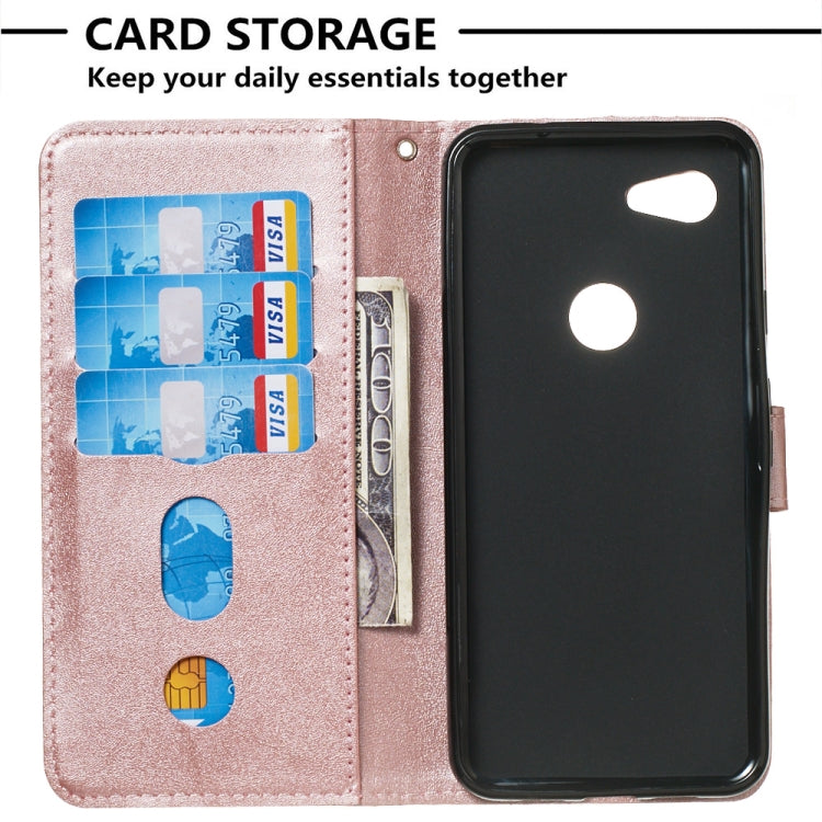 For Google Pixel 3a Zipper Horizontal Flip Leather Case with Wallet & Holder & Card Slots