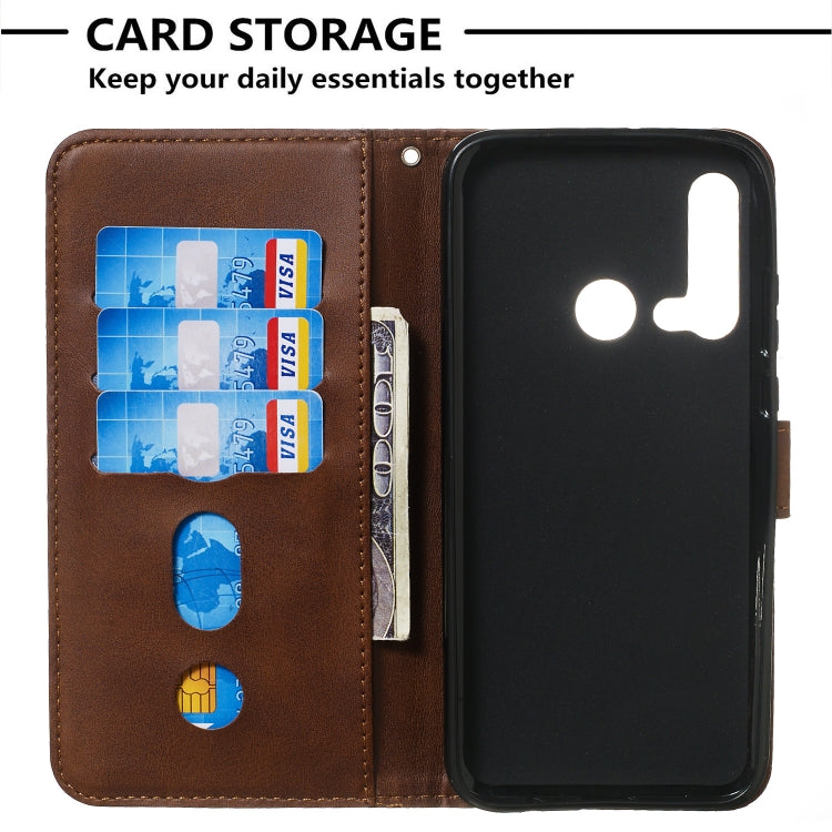 For Huawei P20 Lite (2019) Zipper Horizontal Flip Leather Case with Wallet & Holder & Card Slots