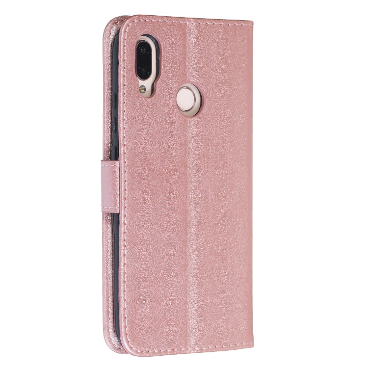 For Huawei P20 Lite / nova 3e Zipper Horizontal Flip Leather Case with Wallet & Holder & Card Slots