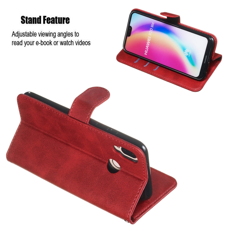For Huawei P20 Lite / nova 3e Zipper Horizontal Flip Leather Case with Wallet & Holder & Card Slots