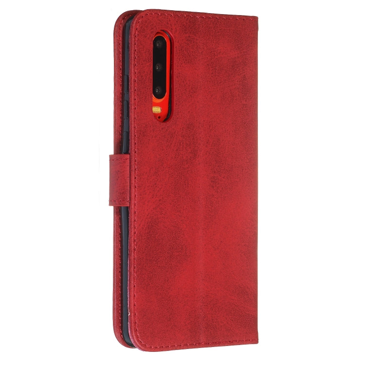 For Huawei P30 Zipper Horizontal Flip Leather Case with Wallet & Holder & Card Slots
