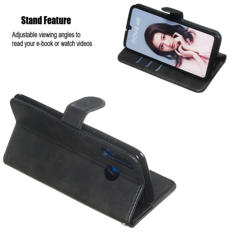For Huawei P30 Lite / nova 4e Zipper Horizontal Flip Leather Case with Wallet & Holder & Card Slots