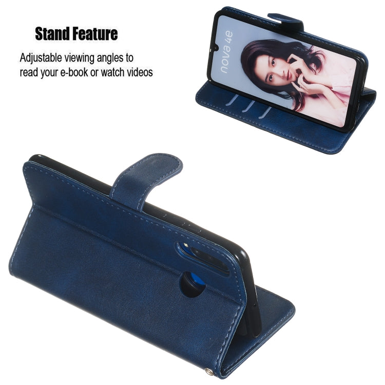 For Huawei P30 Lite / nova 4e Zipper Horizontal Flip Leather Case with Wallet & Holder & Card Slots