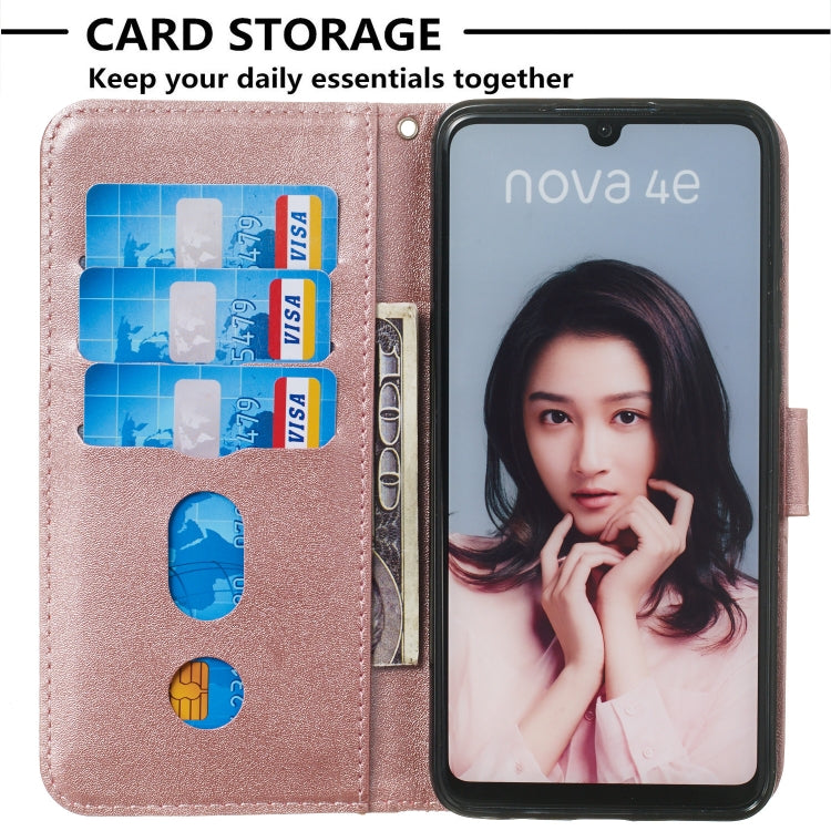 For Huawei P30 Lite / nova 4e Zipper Horizontal Flip Leather Case with Wallet & Holder & Card Slots