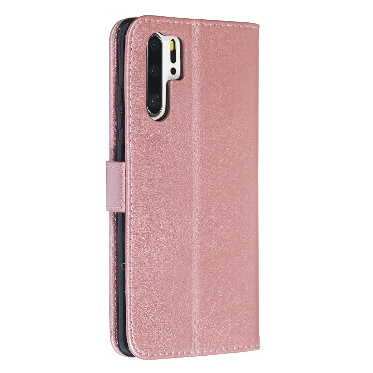 For Huawei P30 Pro Zipper Horizontal Flip Leather Case with Wallet & Holder & Card Slots