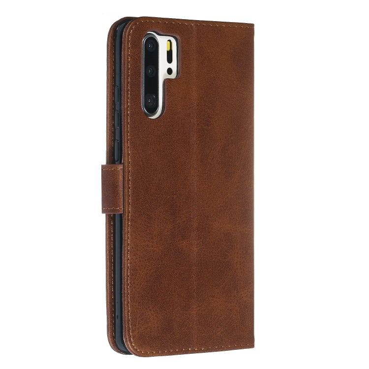 For Huawei P30 Pro Zipper Horizontal Flip Leather Case with Wallet & Holder & Card Slots