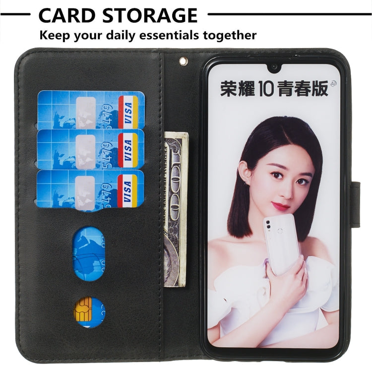 For Huawei P Smart (2019) Zipper Horizontal Flip Leather Case with Wallet & Holder & Card Slots