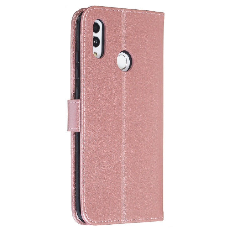 For Huawei P Smart (2019) Zipper Horizontal Flip Leather Case with Wallet & Holder & Card Slots