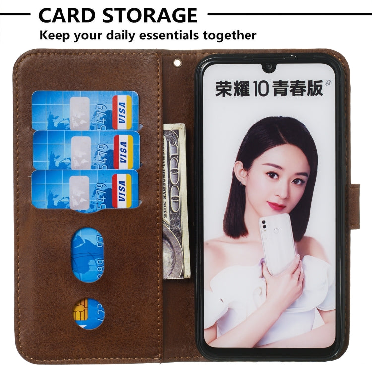 For Huawei P Smart (2019) Zipper Horizontal Flip Leather Case with Wallet & Holder & Card Slots