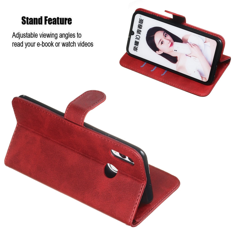 For Huawei P Smart (2019) Zipper Horizontal Flip Leather Case with Wallet & Holder & Card Slots
