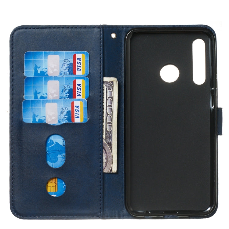 For Huawei P Smart Z Zipper Horizontal Flip Leather Case with Wallet & Holder & Card Slots