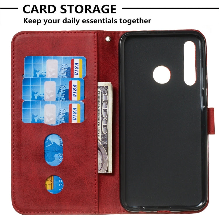 For Huawei P Smart Z Zipper Horizontal Flip Leather Case with Wallet & Holder & Card Slots
