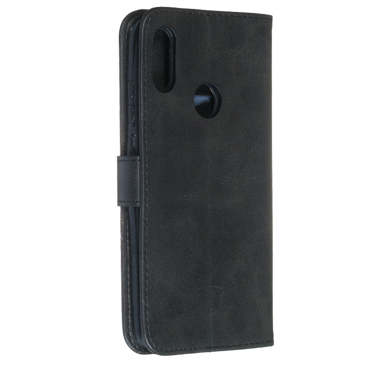 For Huawei Y7 (2019) Zipper Horizontal Flip Leather Case with Wallet & Holder & Card Slots