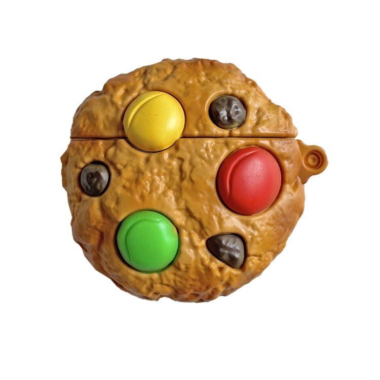 Nut Biscuits Shape Silicone Protective Case For AirPods 1 / 2