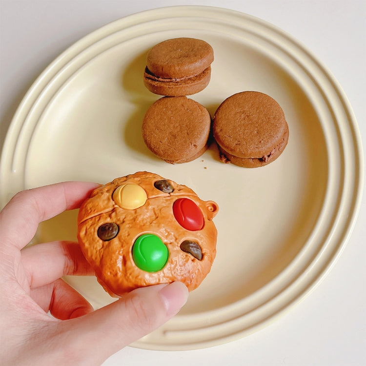 Nut Biscuits Shape Silicone Protective Case For AirPods 1 / 2