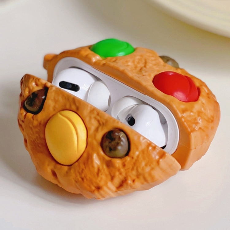 Nut Biscuits Shape Silicone Protective Case For AirPods Pro