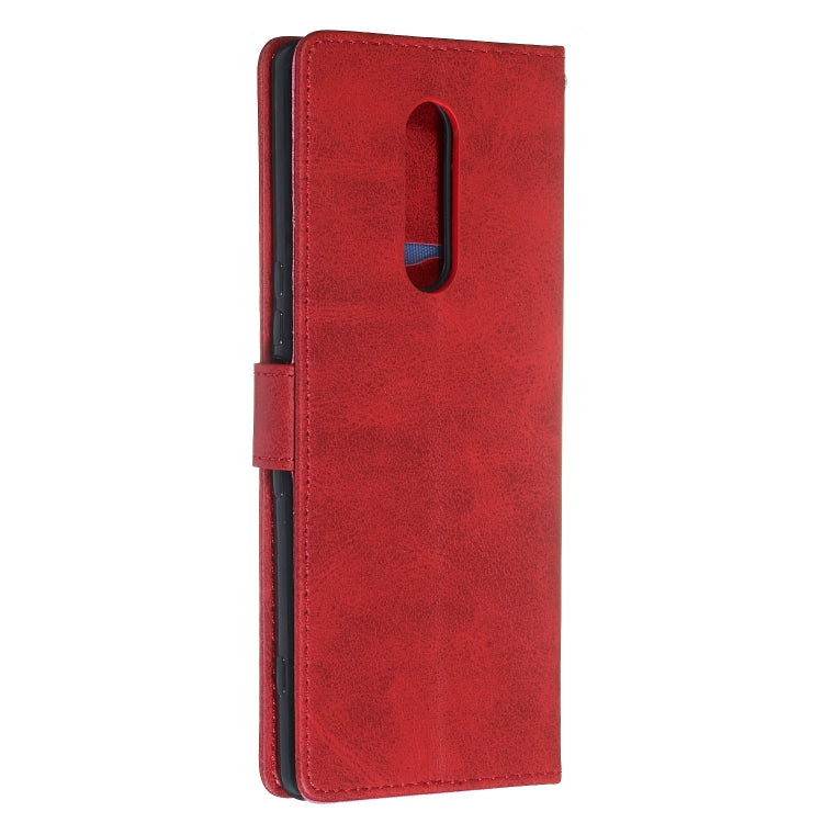 For Sony Xperia 1 Zipper Horizontal Flip Leather Case with Wallet & Holder & Card Slots