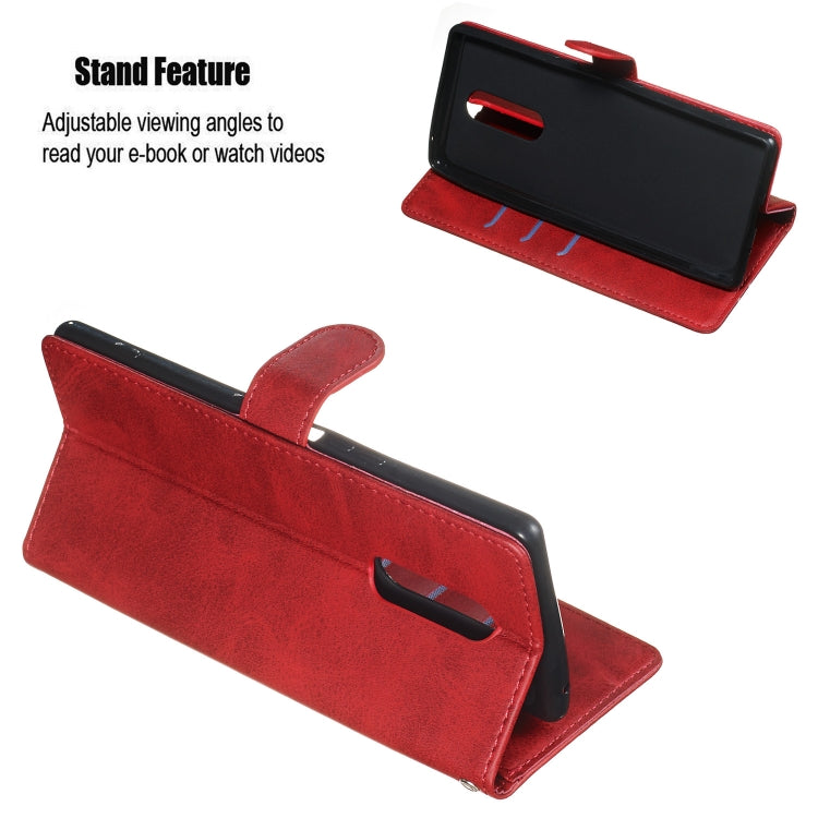For Sony Xperia 1 Zipper Horizontal Flip Leather Case with Wallet & Holder & Card Slots