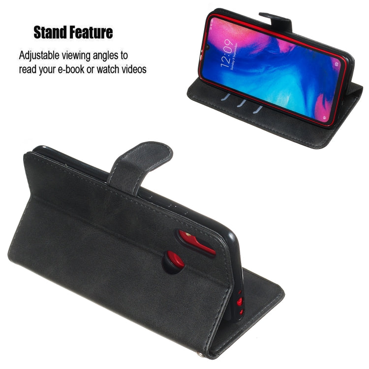 For Xiaomi Redmi Note 7 Zipper Horizontal Flip Leather Case with Wallet & Holder & Card Slots