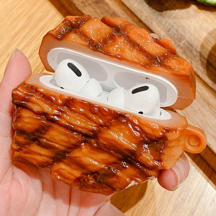 Beefsteak Shape Silicone Protective Case For AirPods Pro