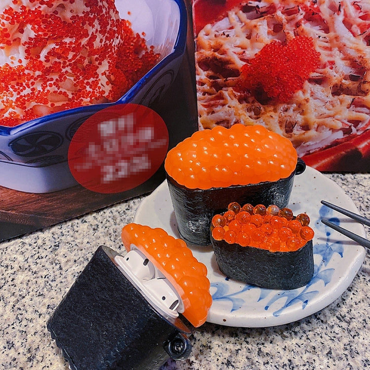 Rice Ball Shape Silicone Protective Case For AirPods 1 / 2