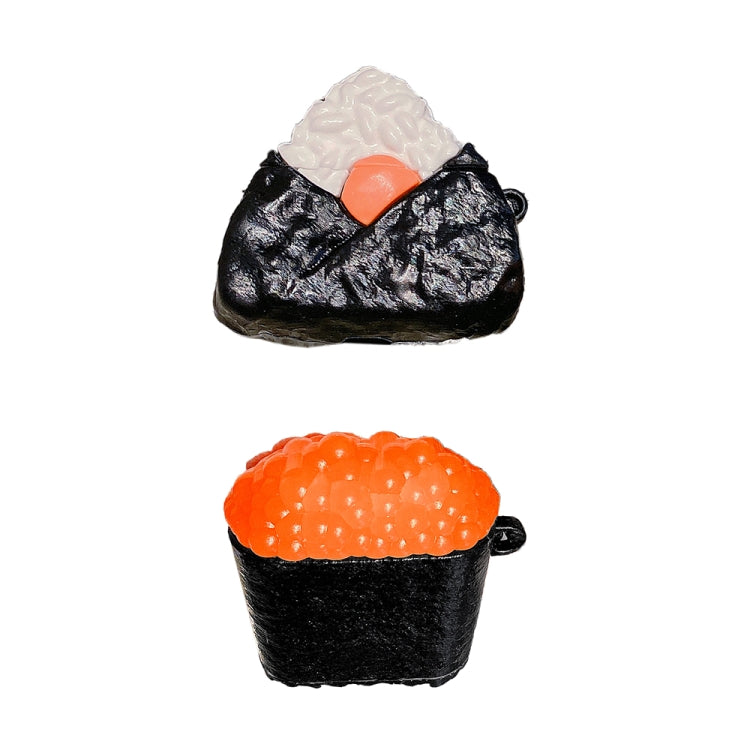 Crab Roe Sushi Shape Silicone Protective Case For AirPods Pro