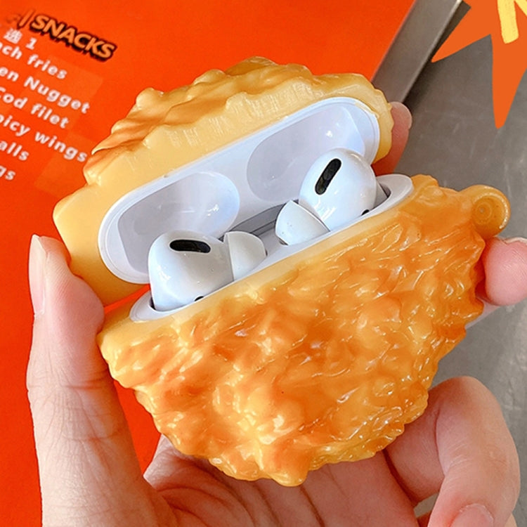 Fried Chicken Shape Silicone Protective Case For AirPods Pro
