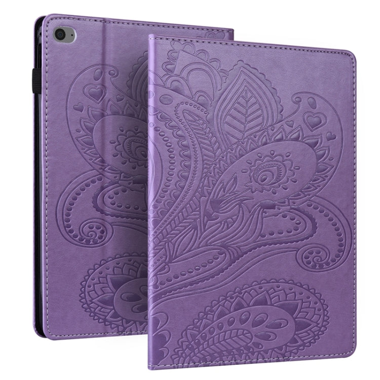 Peacock Tail Embossing Pattern Horizontal Flip Leather Case with Holder & Card Slots & Wallet & Anti Skid Strip F