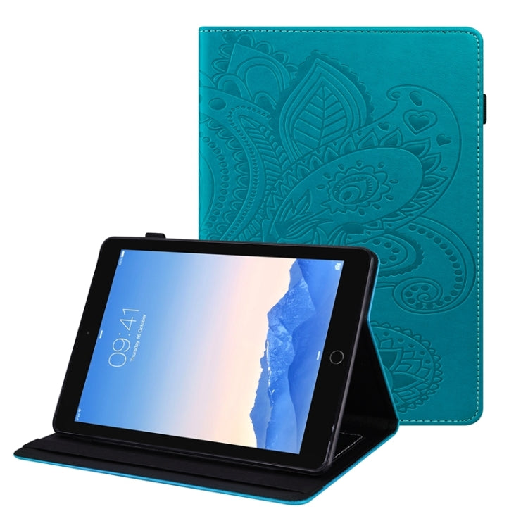 Peacock Tail Embossing Pattern Horizontal Flip Leather Case with Holder & Card Slots & Wallet & Anti Skid Strip F
