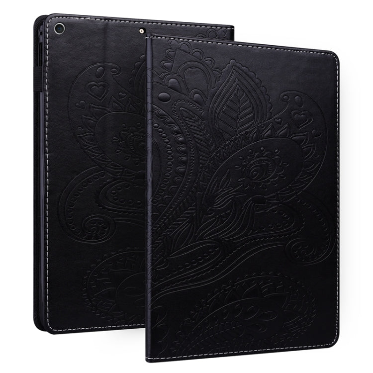 Peacock Tail Embossing Pattern Horizontal Flip Leather Case with Holder & Card Slots & Wallet & Anti Skid Strip & Wake-up / Sleep Function For iPad mini 5 / 4 / 3 / 2 / 1
