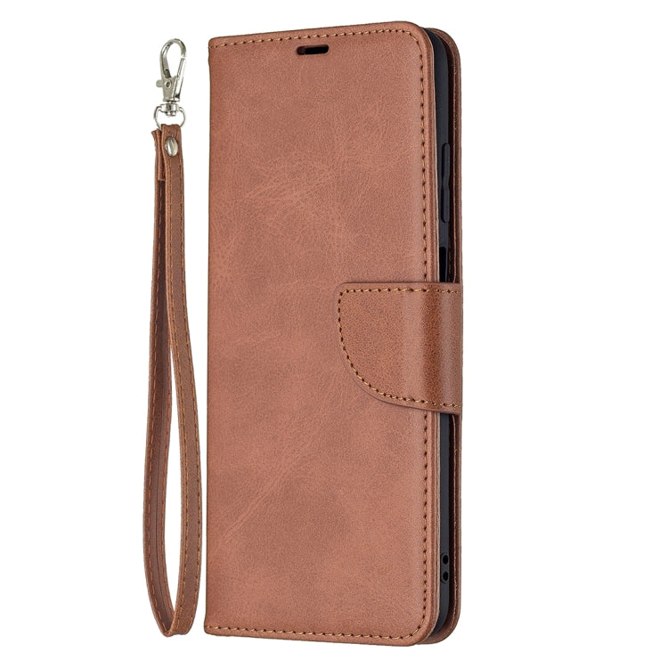 For Samsung Galaxy A03s 164mm Retro Lambskin Texture Pure Color Horizontal Flip PU Leather Case with Holder & Card Slots & Wallet & Lanyard