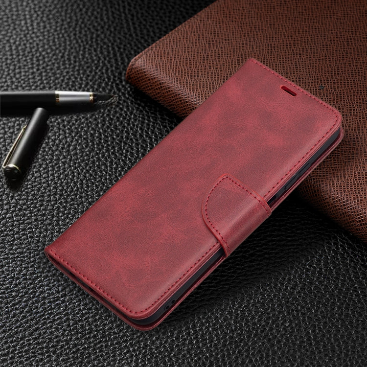 For Samsung Galaxy A03s 164mm Retro Lambskin Texture Pure Color Horizontal Flip PU Leather Case with Holder & Card Slots & Wallet & Lanyard