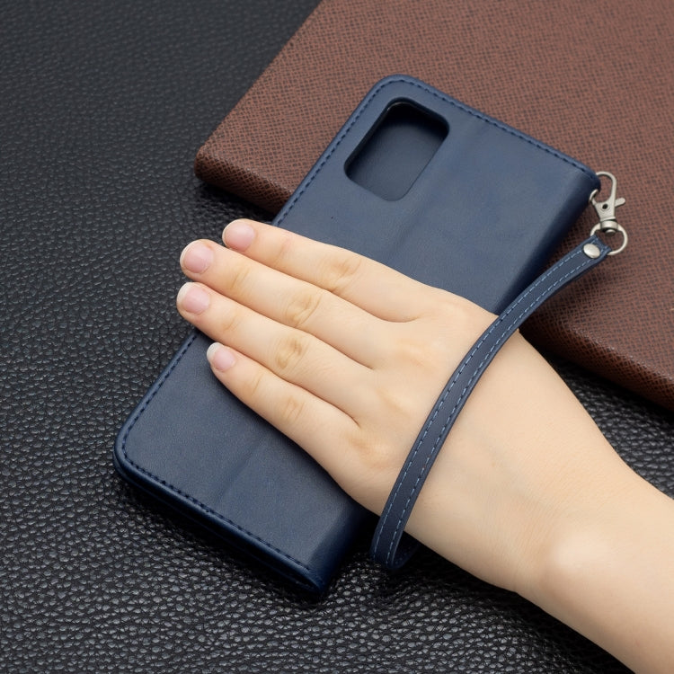 For Samsung Galaxy A03s 164mm Retro Lambskin Texture Pure Color Horizontal Flip PU Leather Case with Holder & Card Slots & Wallet & Lanyard