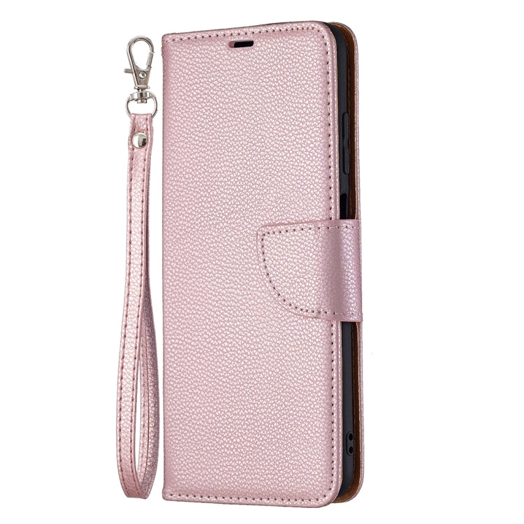 For Samsung Galaxy A03s 164mm Litchi Texture Pure Color Horizontal Flip Leather Case with Holder & Card Slots & Wallet & Lanyard