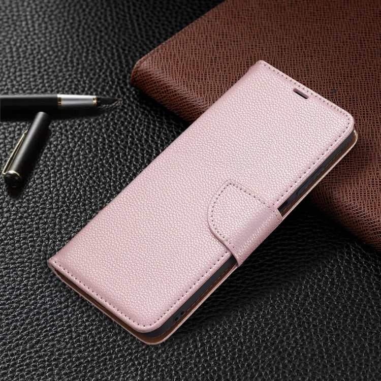 For Samsung Galaxy A03s 164mm Litchi Texture Pure Color Horizontal Flip Leather Case with Holder & Card Slots & Wallet & Lanyard