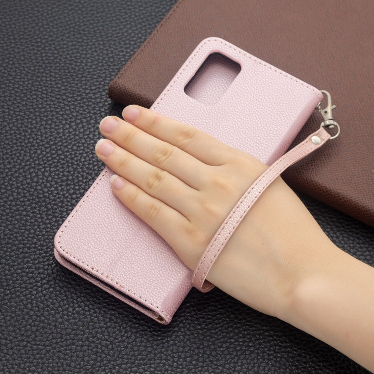 For Samsung Galaxy A03s 164mm Litchi Texture Pure Color Horizontal Flip Leather Case with Holder & Card Slots & Wallet & Lanyard
