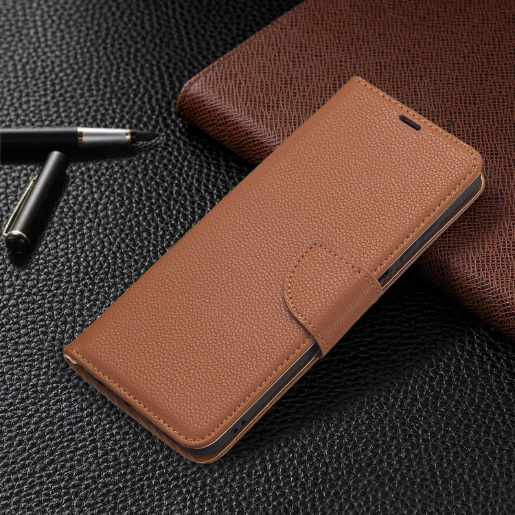 For Samsung Galaxy A03s 164mm Litchi Texture Pure Color Horizontal Flip Leather Case with Holder & Card Slots & Wallet & Lanyard