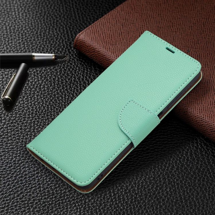 For Samsung Galaxy A03s 164mm Litchi Texture Pure Color Horizontal Flip Leather Case with Holder & Card Slots & Wallet & Lanyard