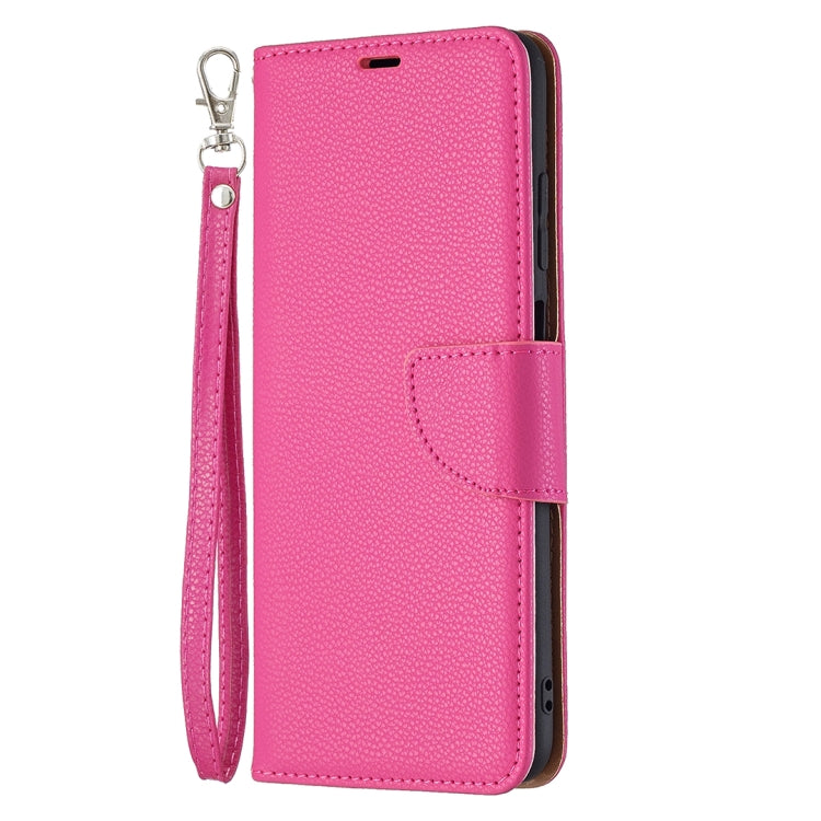 For Samsung Galaxy A03s 164mm Litchi Texture Pure Color Horizontal Flip Leather Case with Holder & Card Slots & Wallet & Lanyard
