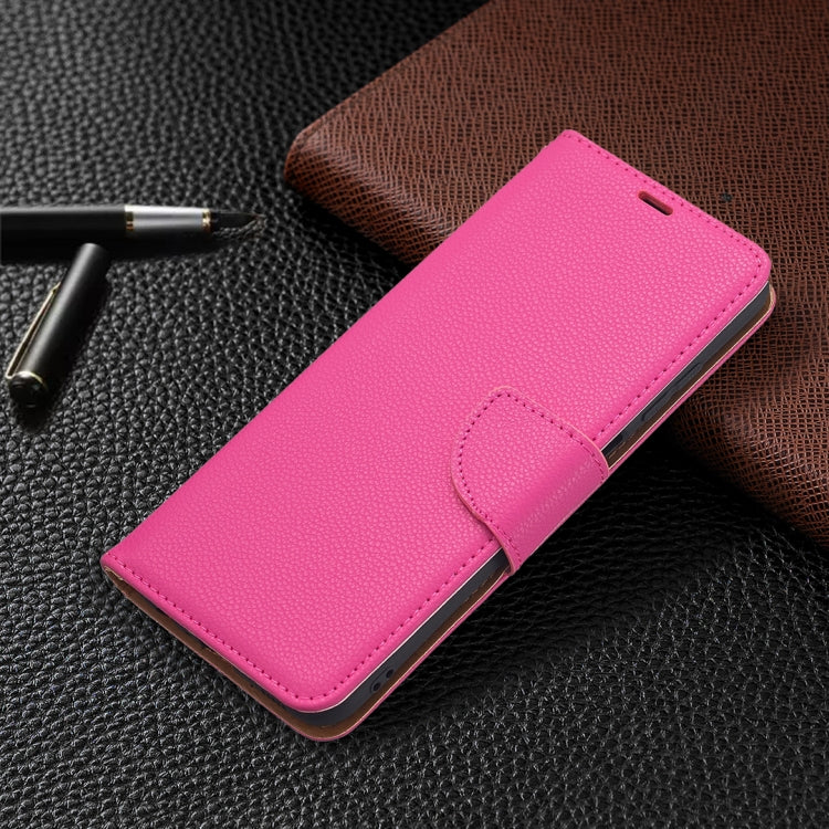 For Samsung Galaxy A03s 164mm Litchi Texture Pure Color Horizontal Flip Leather Case with Holder & Card Slots & Wallet & Lanyard