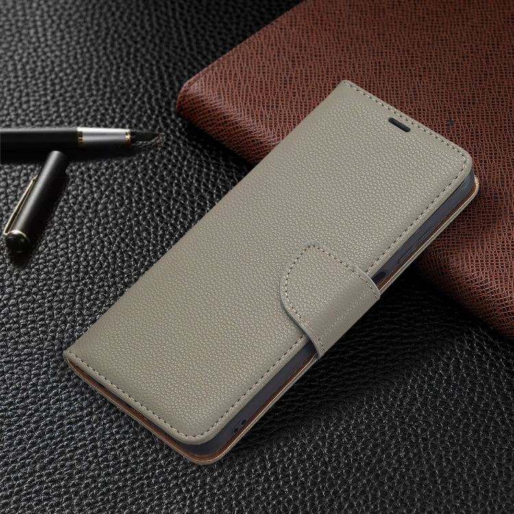 For Samsung Galaxy A03s 164mm Litchi Texture Pure Color Horizontal Flip Leather Case with Holder & Card Slots & Wallet & Lanyard
