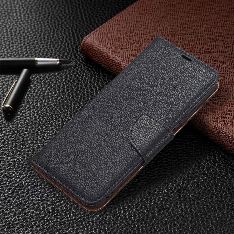 For Xiaomi Poco M3 Pro / Redmi Note 10 5G Litchi Texture Pure Color Horizontal Flip Leather Case with Holder & Card Slots & Wallet & Lanyard