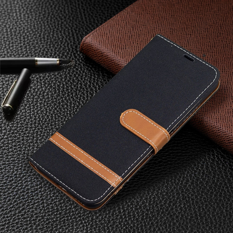 For Xiaomi Mi 11 Lite Color Matching Denim Texture Horizontal Flip Leather Case with Holder & Card Slots & Wallet & Lanyard
