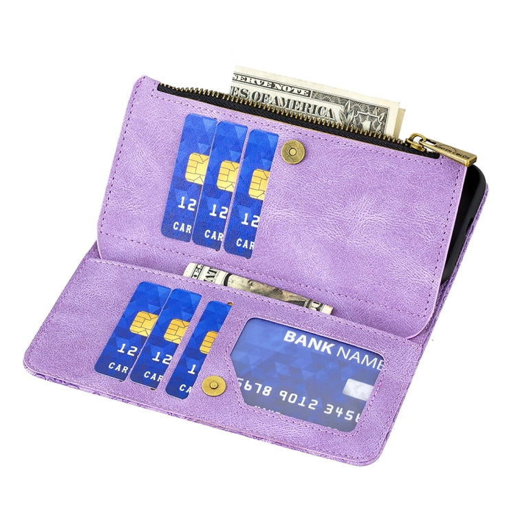 For Xiaomi Mi 11 Lite Flying Butterfly Embossing Pattern Zipper Horizontal Flip Leather Case with Holder & Card Slots & Wallet