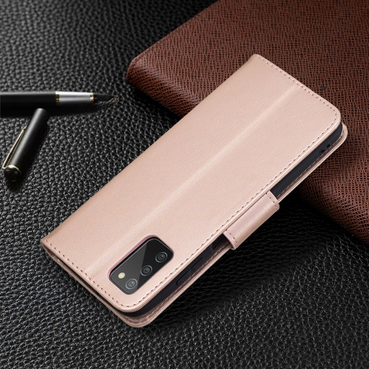 For Samsung Galaxy A03s 164mm Embossing Two Butterflies Pattern Horizontal Flip PU Leather Case with Holder & Card Slot & Wallet & Lanyard