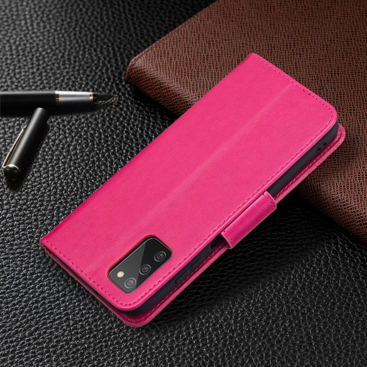 For Samsung Galaxy A03s 164mm Embossing Two Butterflies Pattern Horizontal Flip PU Leather Case with Holder & Card Slot & Wallet & Lanyard