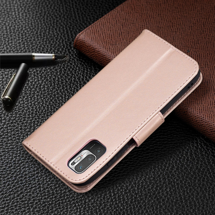 For Xiaomi Poco M3 Pro / Redmi Note 10 5G Embossing Two Butterflies Pattern Horizontal Flip PU Leather Case with Holder & Card Slot & Wallet & Lanyard