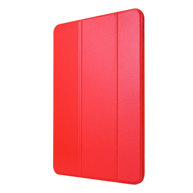 For iPad Pro 11 2022 / 2021 3-folding Horizontal Flip PU Leather + Honeycomb TPU Shockproof Tablet Case with Holder