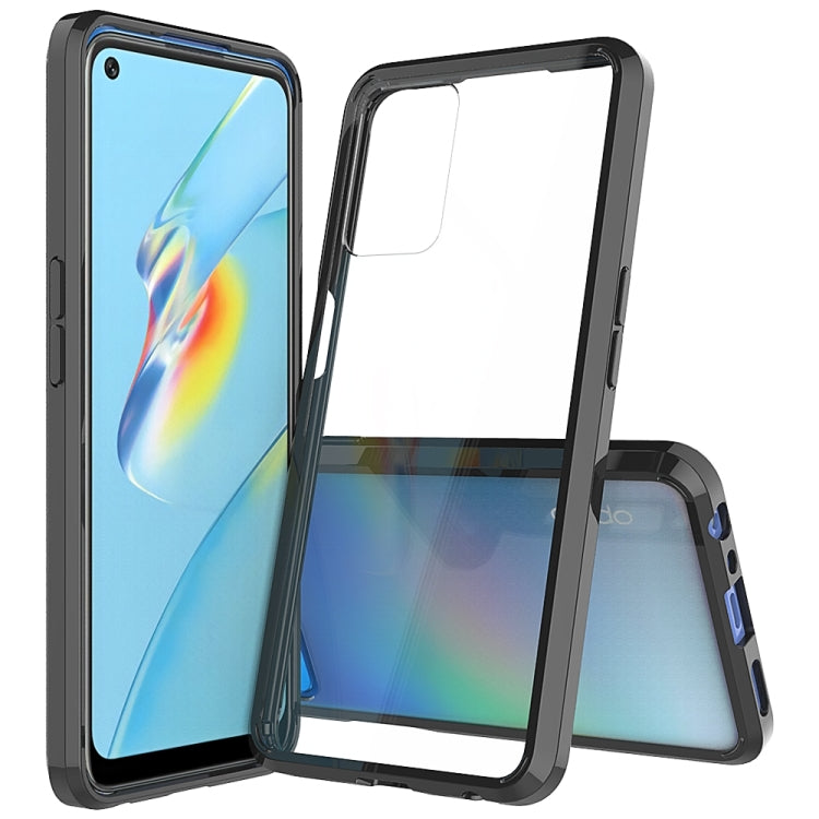 For OPPO A54 4G Shockproof Scratchproof TPU + Acrylic Protective Case
