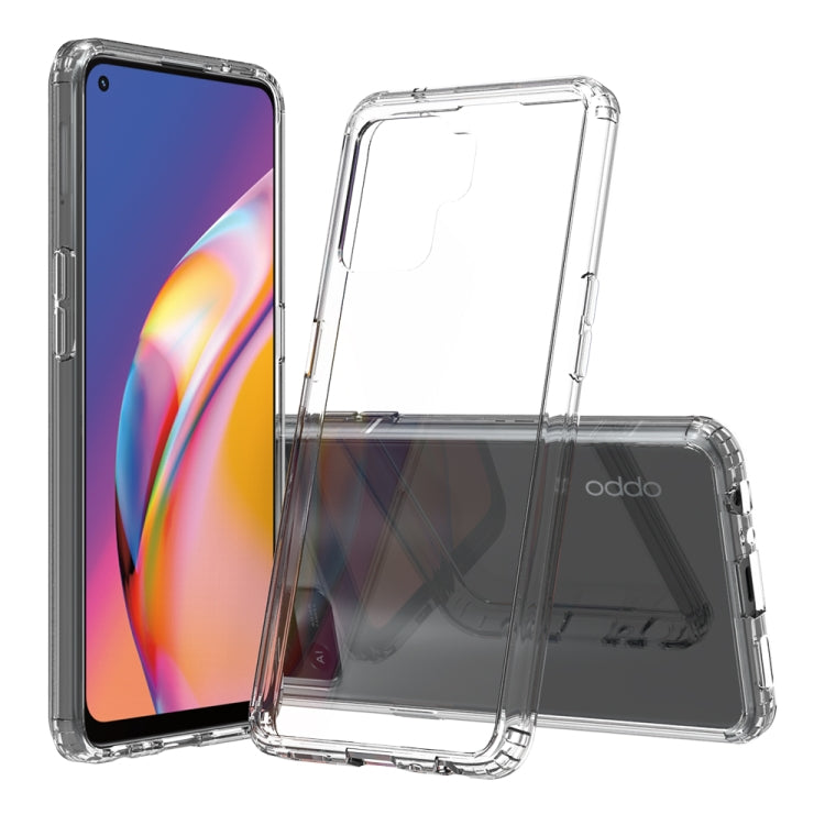 For OPPO A94 4G Shockproof Scratchproof TPU + Acrylic Protective Case